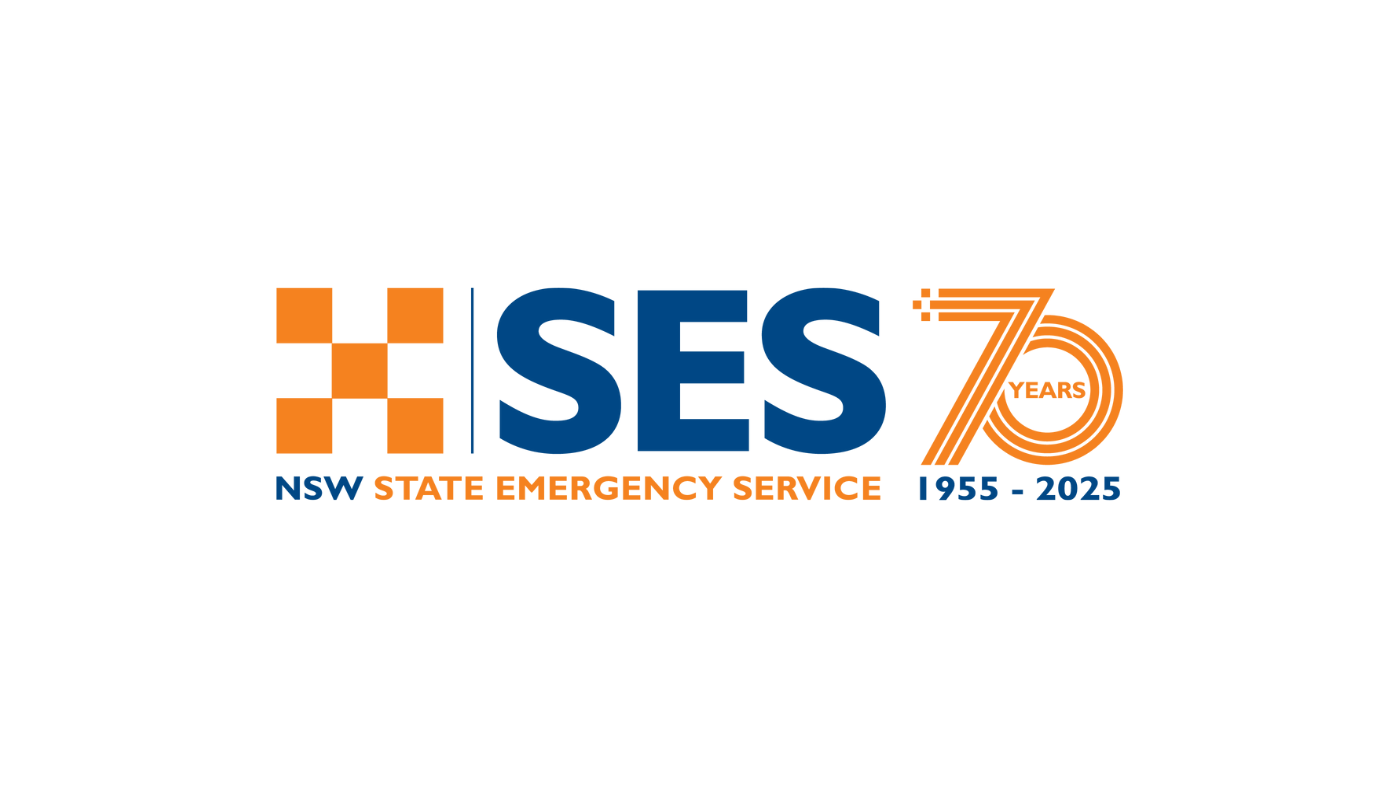 NSW SES 70 year logo small
