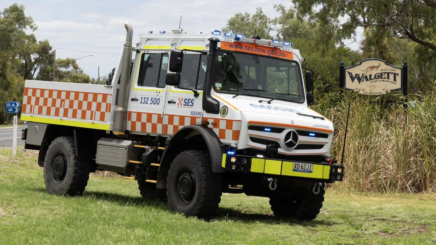 NSW SES truck