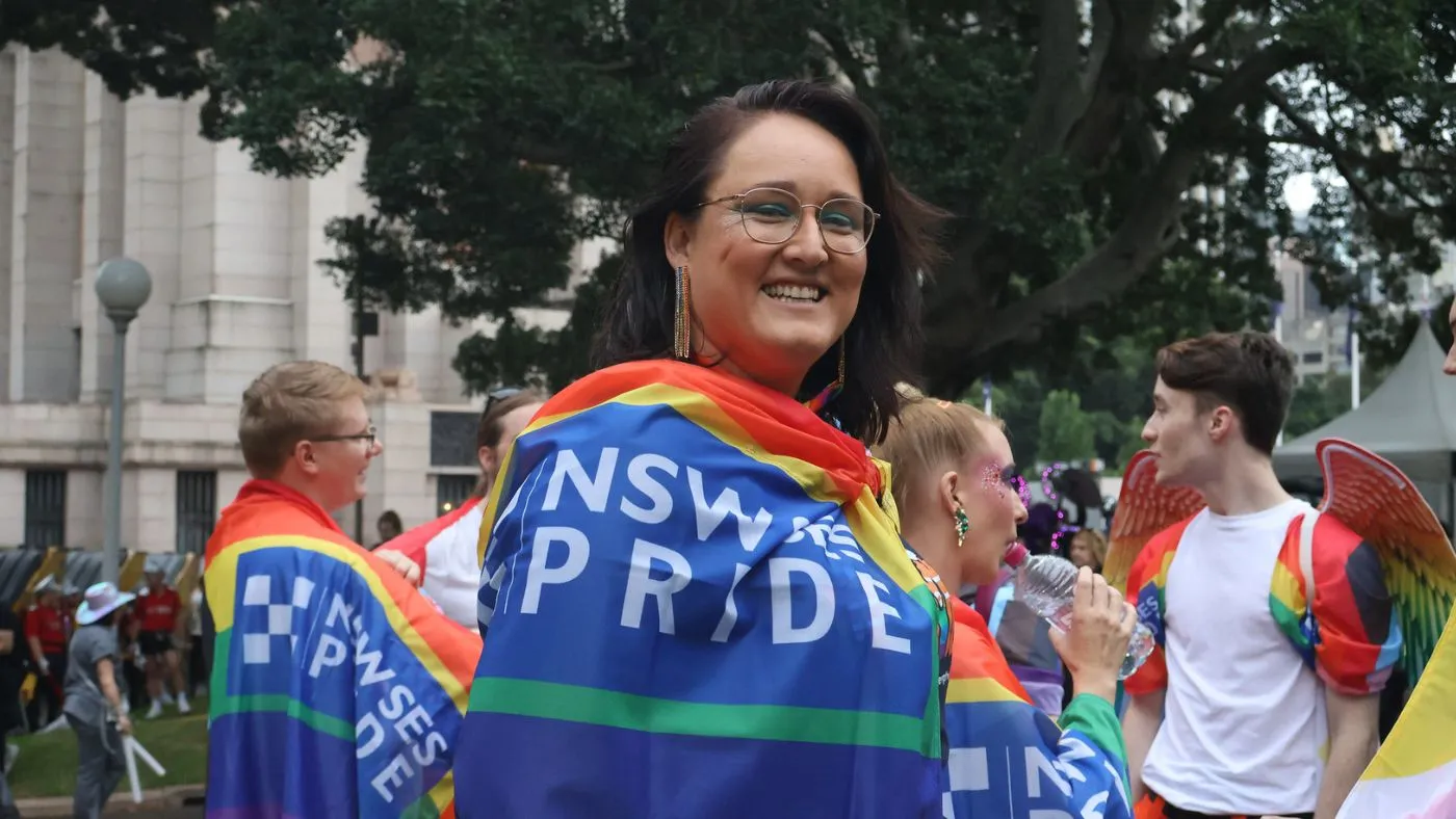 NSW SES Pride volunteer photo March 2024