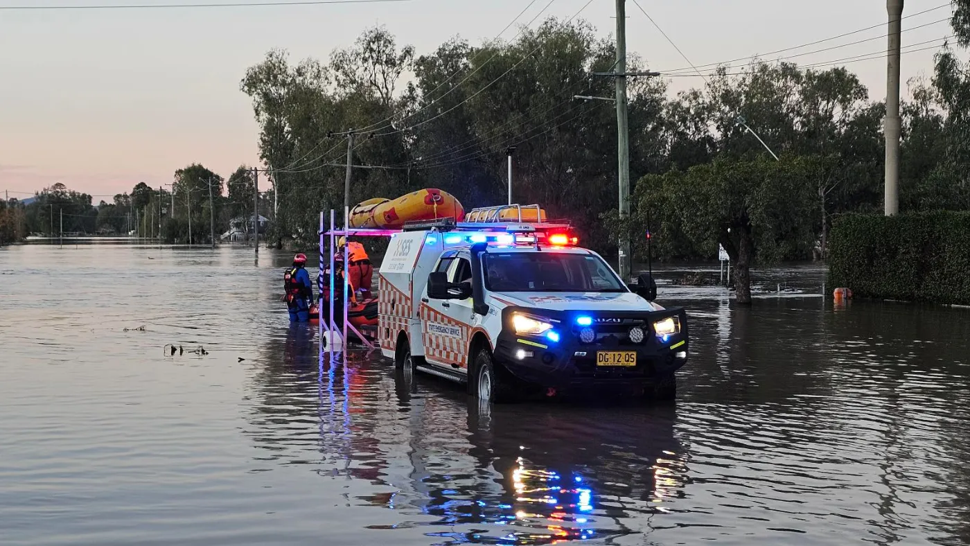 Floodwater response 6 Aug 2025