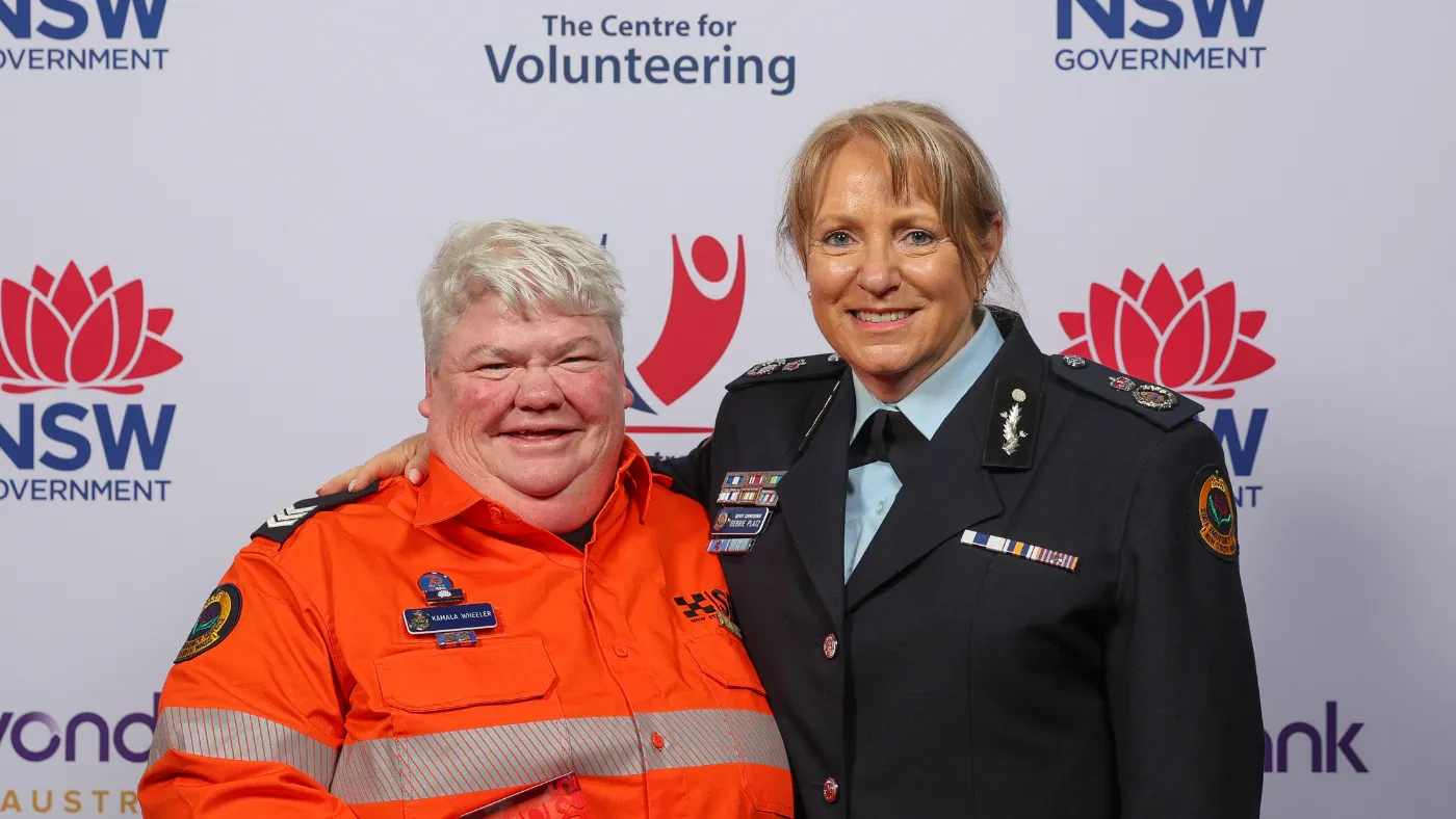 Photo of NSW SES leader Kamala Wheeler named adult volunteer of the year