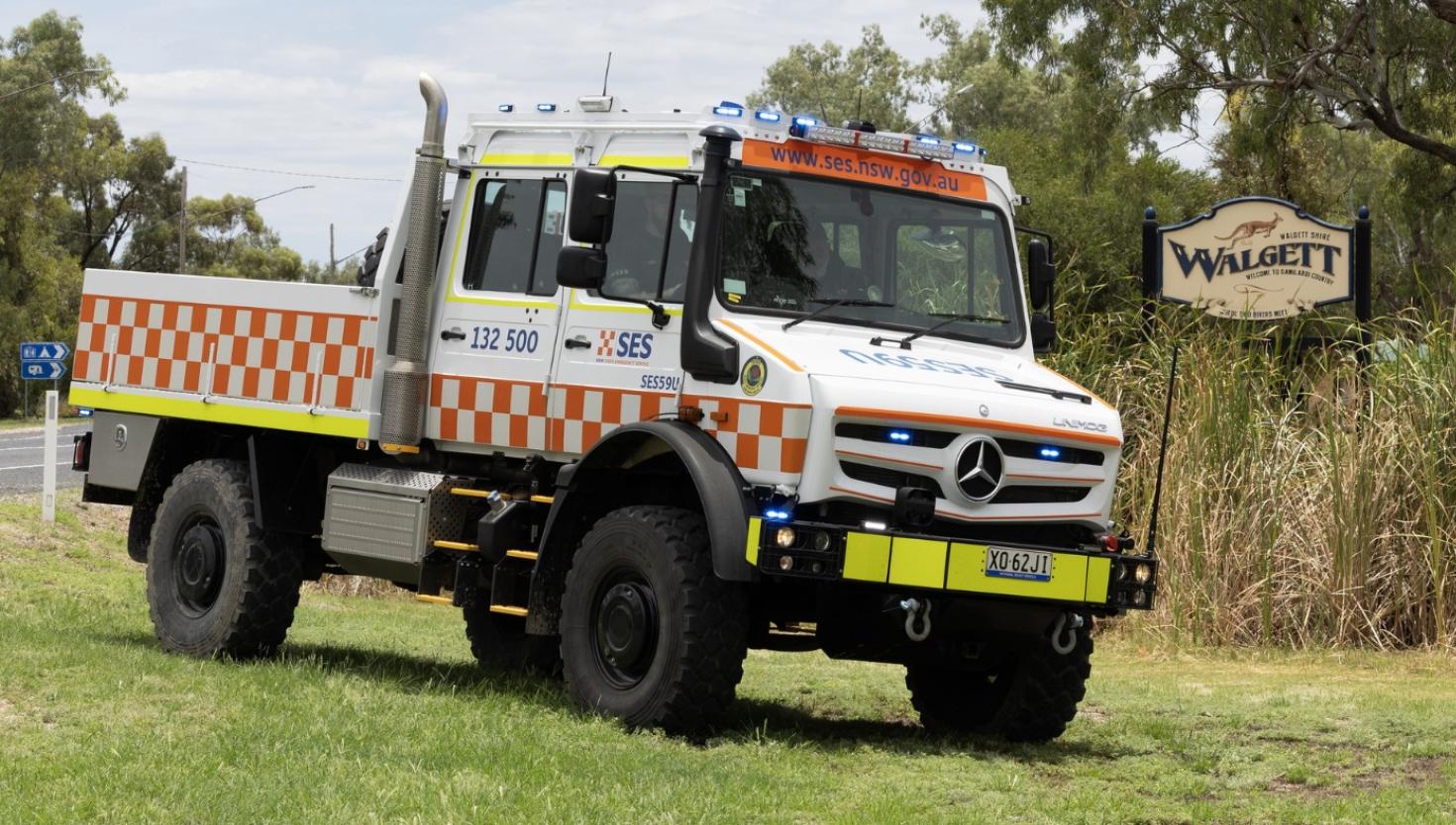 NSW SES truck