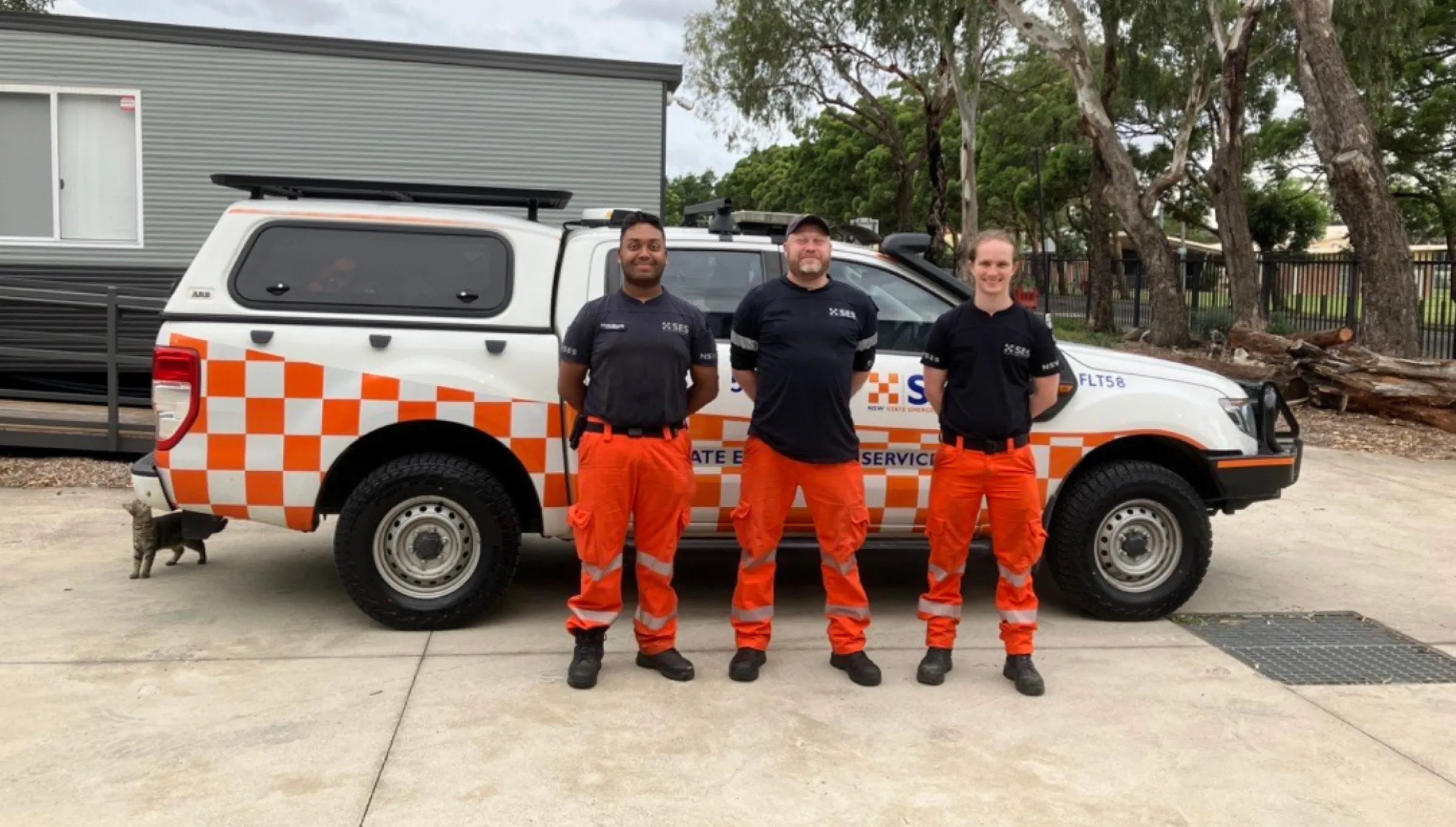 Members deployed to Walgett 28 March 2025