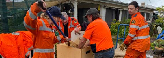 Community Action Team volunteers
